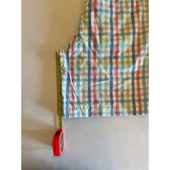 Vineyard Vines Men's Pastel Plaid Breaker Shorts 9" Size 33 - Picture 5 of 5